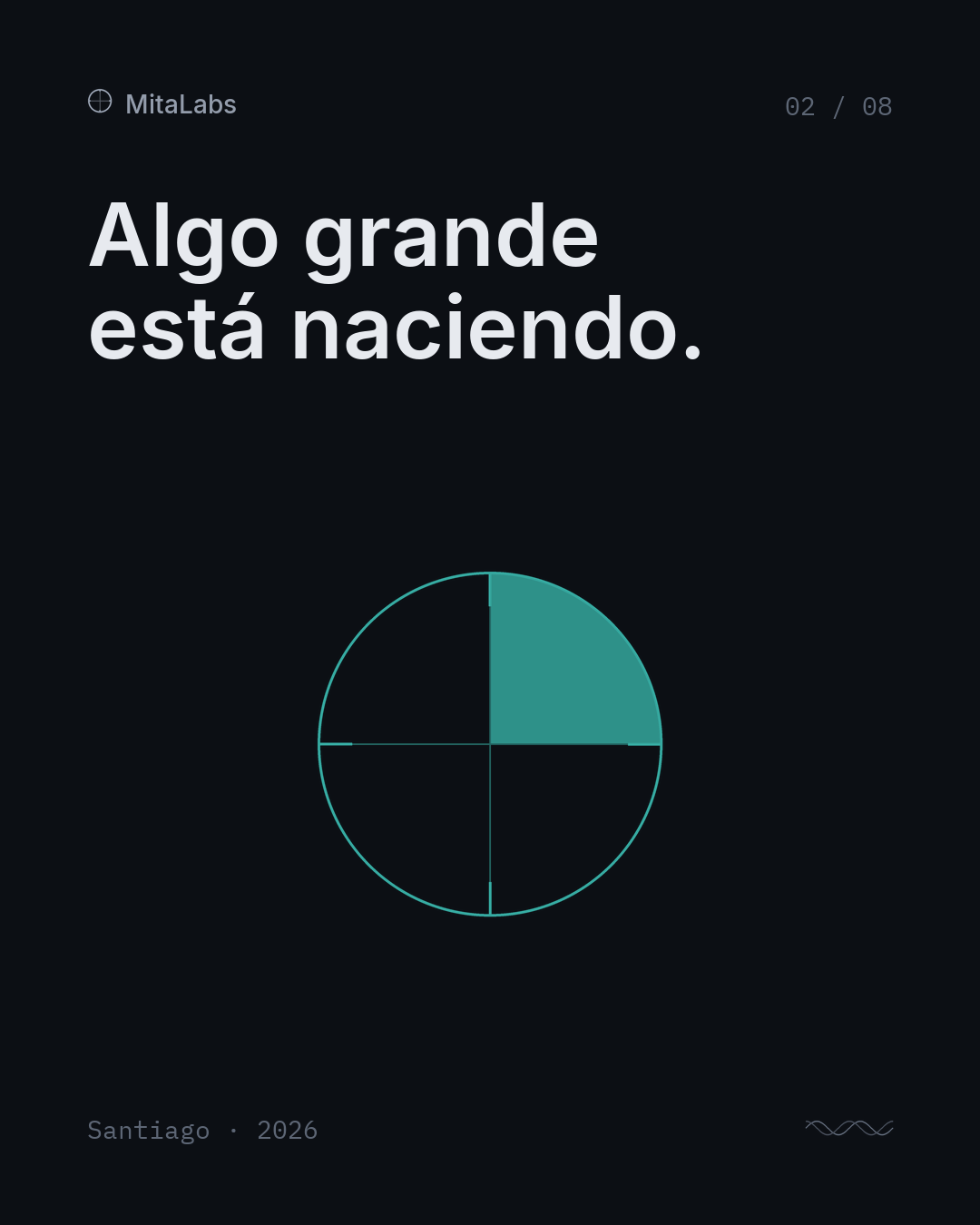 Algo grande está naciendo.